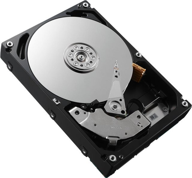 Dell 5JH5X Interne SAS Festplatte 4000 GB 3,5 Zoll in Silber - Bild 1