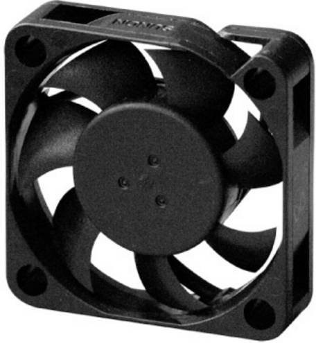 Sunon Axiallüfter HA40101V4-1000U-A99 Schwarz 12 V/DC 9.2 m³/h B/T/H: 40 x 40 x 10 mm - Bild 1