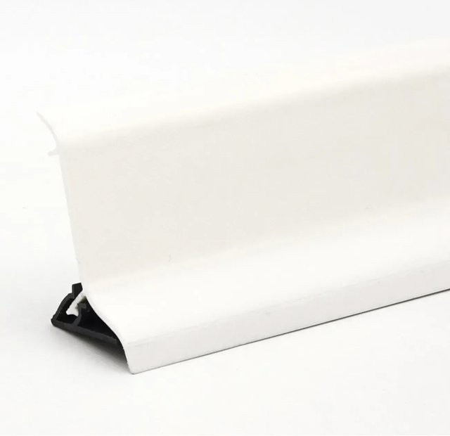 Döllken Profiles Wandabschlussleiste Classic Weiß, Länge: 63,5 cm - Bild 1