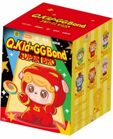 Jotoys Q Baby Super Bro Serie Blind Box Tiercharakter Rucksackanhänger - Bild 1