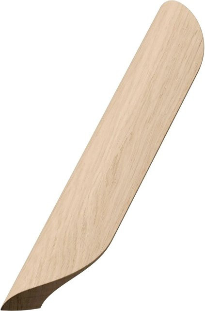 Furnipart Holzgriff Archive La in Eiche Roh mit Breite: 192 mm und Tiefe: 240 mm - Bild 1