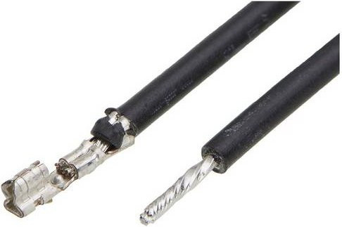 Molex Crimpkontakt mit Litze in Schwarz 219677-1105 - Bild 1