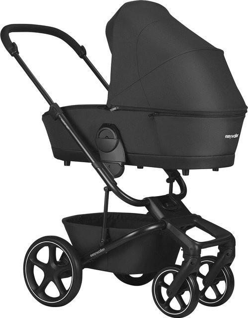 Easywalker Kombikinderwagen Harvey NXT in Schwarz mit verstellbarem Griff und Schwenkrädern - Bild 1