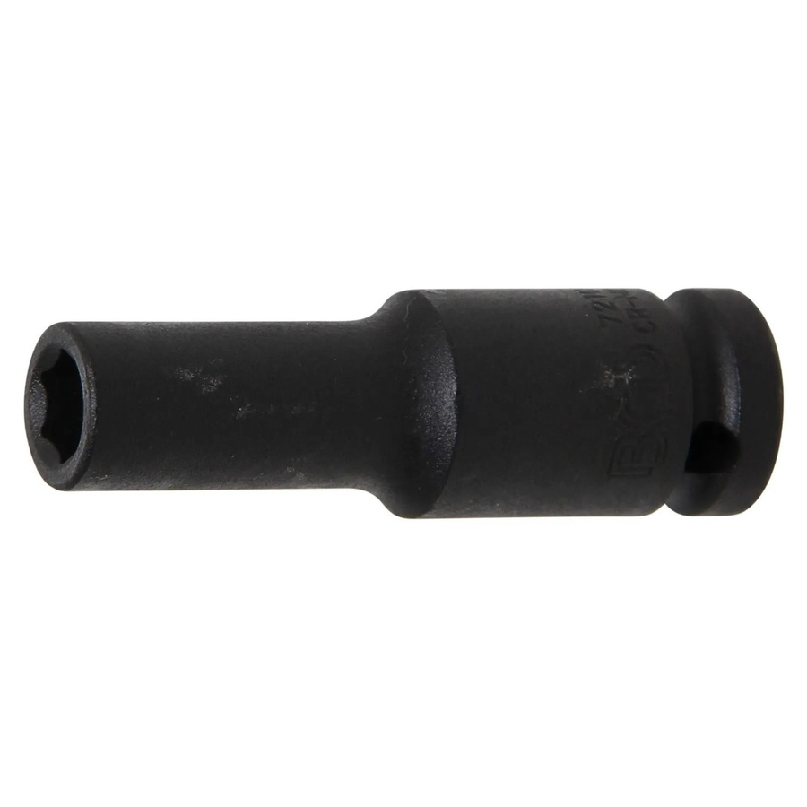 BGS Kraft-Steckschlüssel-Einsatz Sechskant tief 7211, Antrieb 12,5 mm (1/2 Zoll), Schlüsselweite 11 mm, schwarz - Bild 2