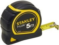 Stanley Bandmaß Tylon in Gelb und Schwarz, Länge: 5 m, Breite: 1,9 cm - Bild 1