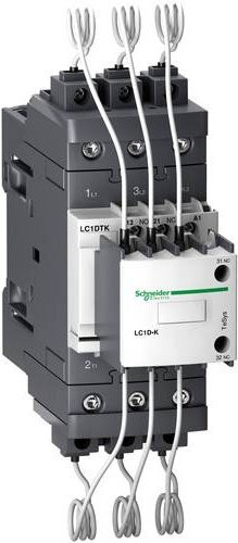 Schneider Electric LC1DTKM7 Kondensatorschütz in Grau mit Schraubanschluss - Bild 1