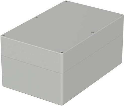 Bopla EUROMAS T 241 Industrie-Gehäuse aus ABS in Lichtgrau, B/T/H: 25,0 x 16,0 x 12,0 cm - Bild 1