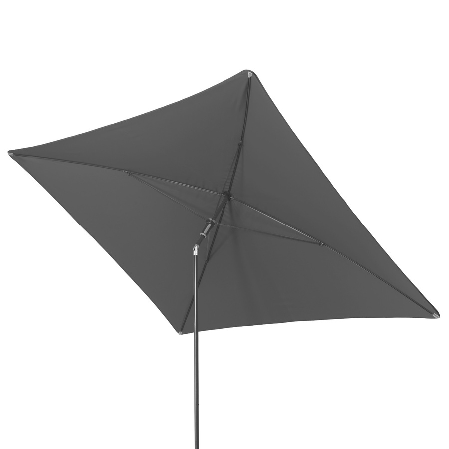 Doppler Mittelstockschirm Sunline in Anthrazit mit UV 80+ Schutz, B/T: 230 x 190 cm - Bild 2