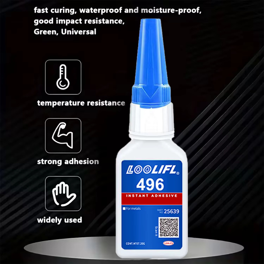 LOOLIFL Super-Kleber Cyanoacrylat transparent für Metall, Kunststoff, Holz, Keramik, Glas und DIY-Reparaturen - Bild 4