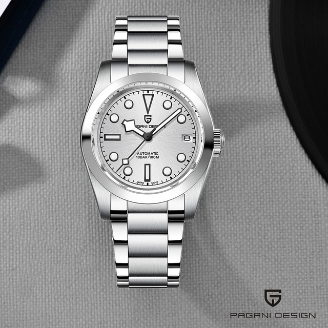 PAGANI DESIGN Armbanduhr, Automatik, Edelstahl, 36 mm, Herren - Bild 1