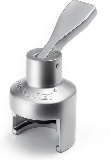 Le Creuset Sekt-Verschluss SW-101 aus Metall in Silber - Bild 1