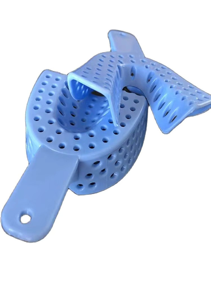 Well CK Dental Abdruck Trays, 9 Stück, Blau, Kunststoff - Bild 2