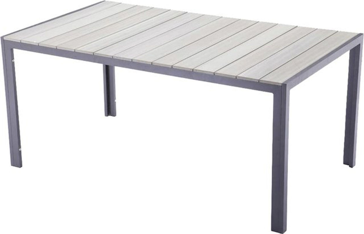 Moderner rechteckiger Tisch OLIVIA von Harms Import in Grau - Bild 1