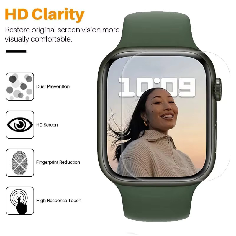 Apple Displayschutz Hydrogel, transparent, für Apple Watch - Bild 2