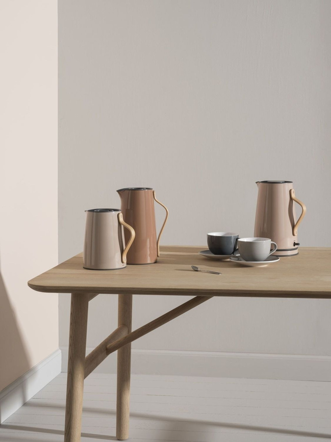 Stelton Emma Thermoskanne Schwarz 1,2 l Kaffee Isolierkanne aus Edelstahl - Bild 3