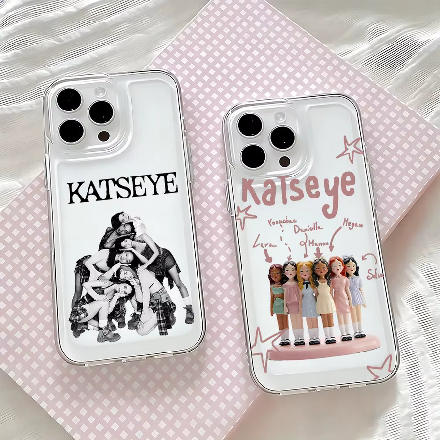 HOT KPop KATSEYES Handyhülle für Xiaomi Redmi Note Serie, Transparent - Bild 2
