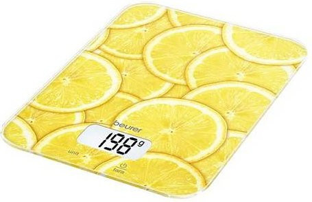 Digitale Küchenwaage Beurer KS 19 in Gelb mit einem Wägebereich bis 5 kg - Bild 1