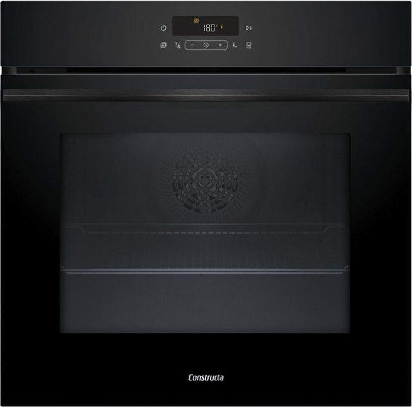 Constructa Einbaubackofen CX53EZ01T in Schwarz mit 71 l Volumen, Pizza-Stufe, schnelles Vorheizen und pyrolytischer Selbstreinigung - Bild 2