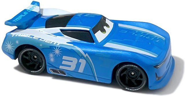 Disney Pixar Cars Lightning McQueen Cruz Ramirez Chick Hicks Jackson Storm, Diecast Spielzeugauto, 1:55, ab 4 Jahren - Bild 1