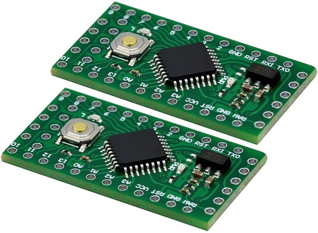 LGT8F328P LQFP32 MiniEVB Ersatz für Pro Mini ATMEGA328P in Grün - Bild 1
