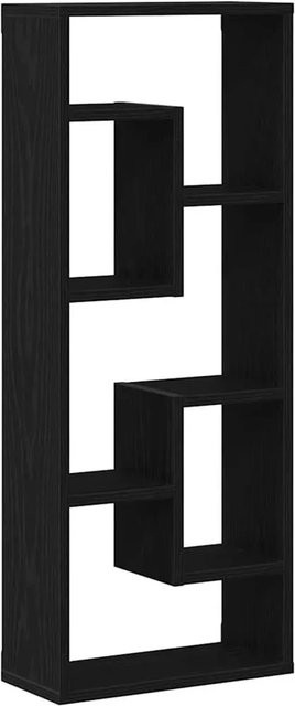 vidaXL Wandregal aus Holzwerkstoff in Schwarzer Eiche, B/T/H: 36 x 16 x 90 cm - Bild 1