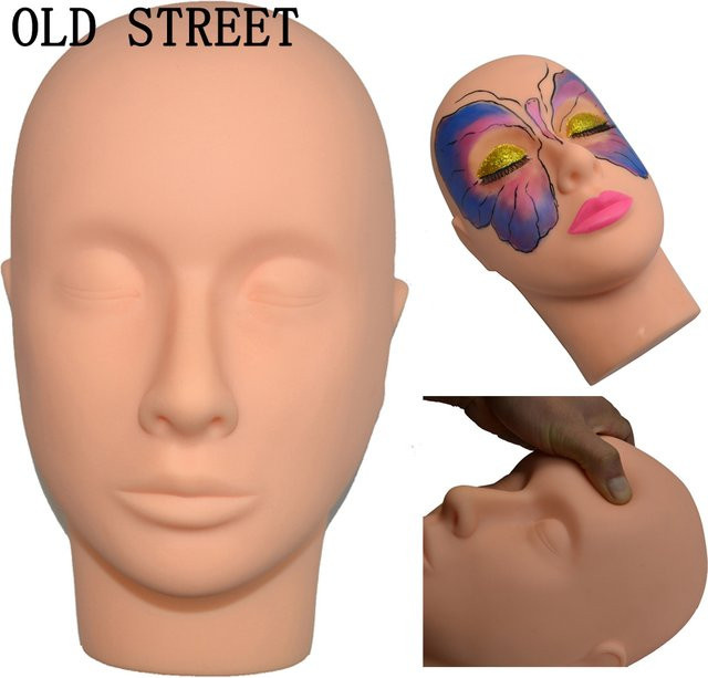 Old Street Übungskopf für Wimpernverlängerung, Unisex - Bild 1