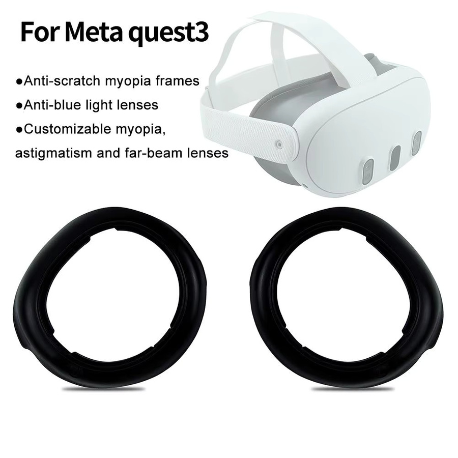 CUJMH Myopie Linse für Meta Quest 3, Black - Bild 2