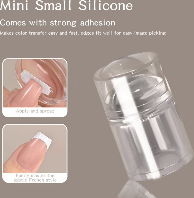 Kaniu Mini-Silikon-Stempel, Nagelabdruck-Transferwerkzeug - Bild 1