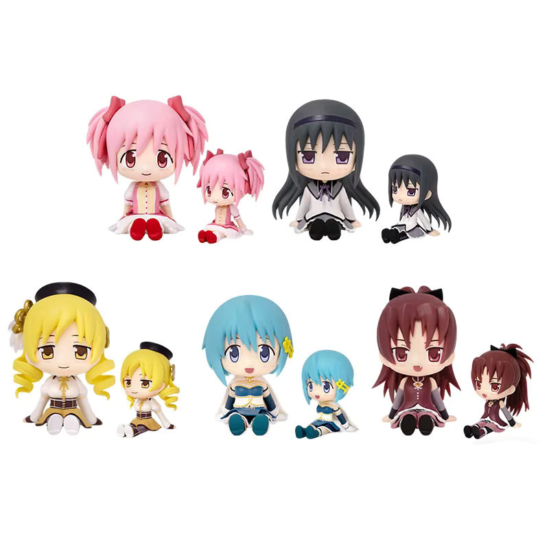SK Japan Puella Magi Madoka Magica Chibi Kapsel-Figuren, Sammlerset, Dekorationsmodell - Bild 2