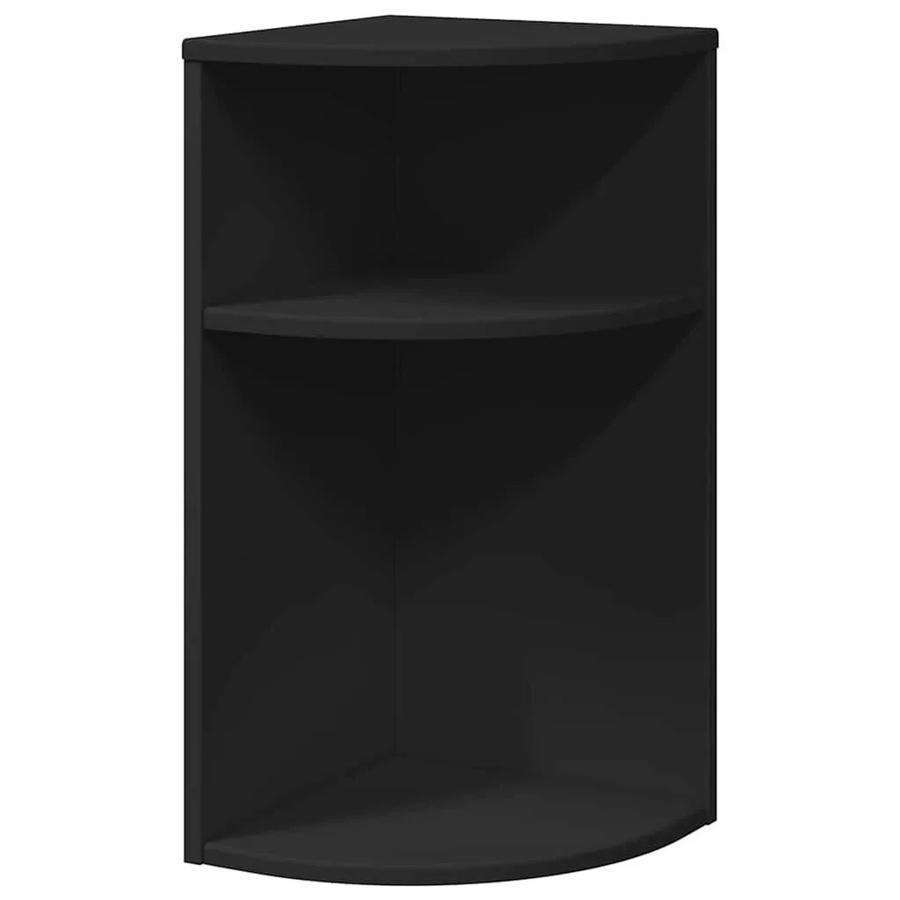 vidaXL Beistelltisch in Schwarz aus Holzwerkstoff, B/T/H: 29,6 x 29,6 x 60 cm - Bild 2