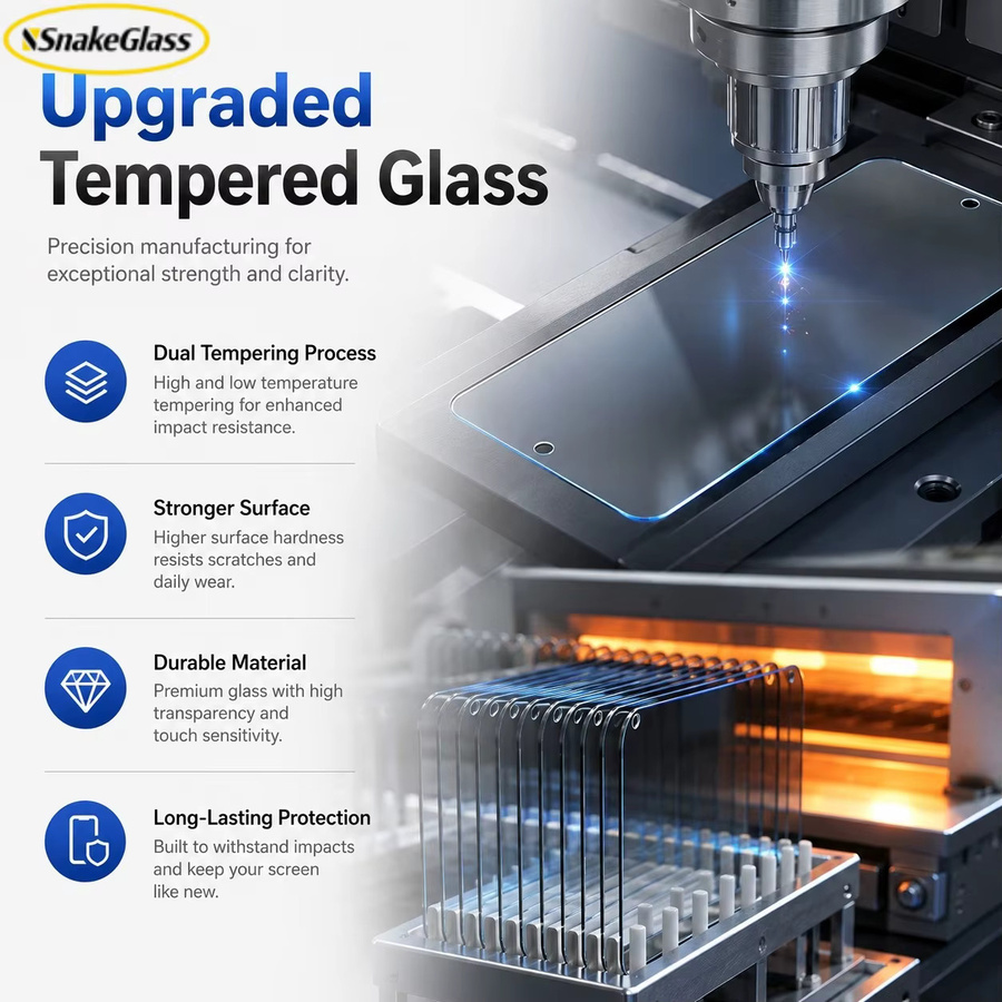 4 Stück Honor Displayschutzfolie aus gehärtetem Glas, transparent, kratzfeste Schutzfolie für Honor 600 Pro 500 Pro 400 Pro 300 200 Lite X9 X8 90 GT 10 Lite X8b - Bild 3