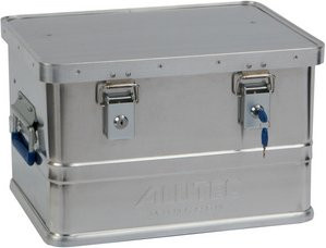 Alutec Aluminiumbox CLASSIC silber, wasserdicht und stapelbar, B/H/L: 33,5 x 27,0 x 43,0 cm - Bild 1