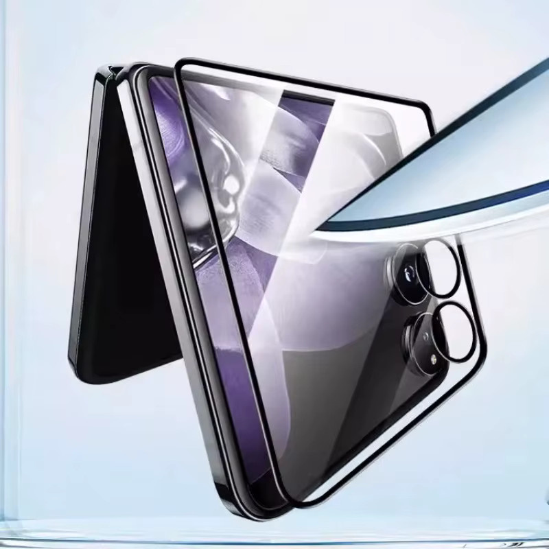Xiaomi Mix Flip 2 5G Ultra HD Clear 3D gebogenes gehärtetes Glas Displayschutzfolie, transparent, 9H Härtegrad, Full Cover Anti-Scratch - Bild 5