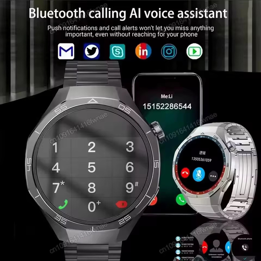 Ola Esporte Smartwatch, GPS, NFC, Bluetooth, Schwarz, Herren - Bild 5