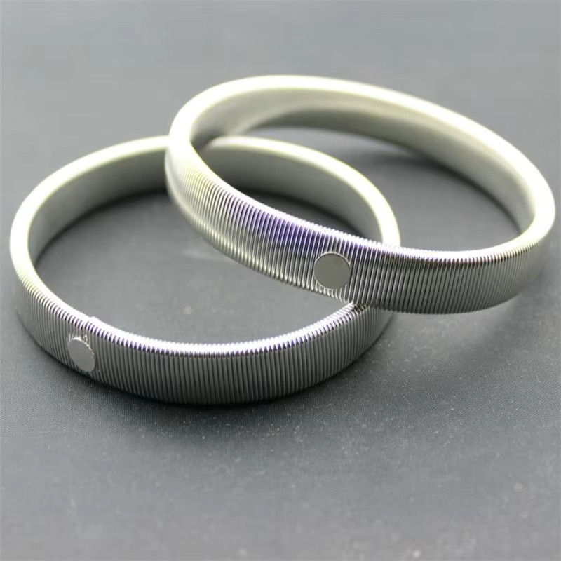 Hengsong Armband-Zubehör, Metallarmband, elastisch, Unisex - Bild 2
