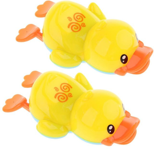 Closet of Beauty Gelbe Ente, 2-teiliges Set, Kunststoff, Wind Up - Bild 1