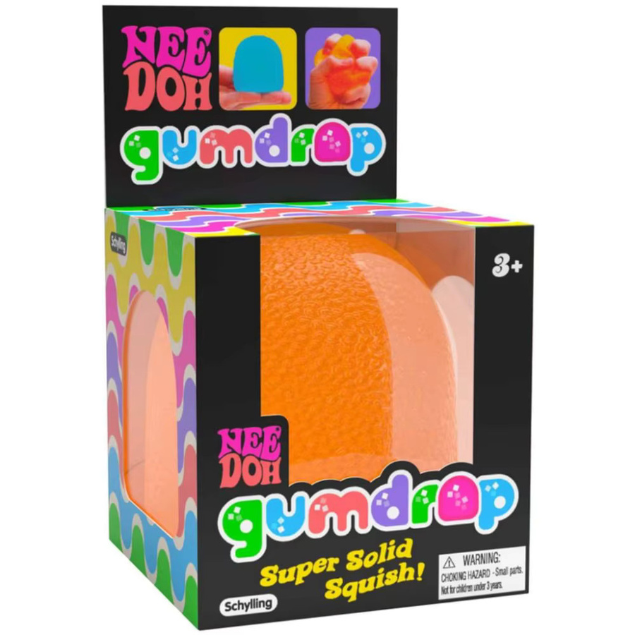 Schylling Nee Doh Gumdrop, Sensorik-Spielzeuge, Quetschspielzeug, 1 Packung - Bild 2