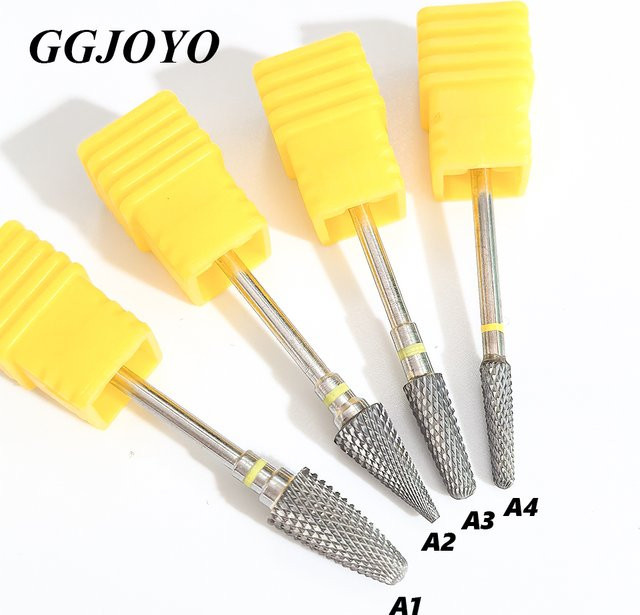 GGJOYO Nagelbohrer Sicherheitsbits aus Wolframkarbid, Unisex - Bild 1