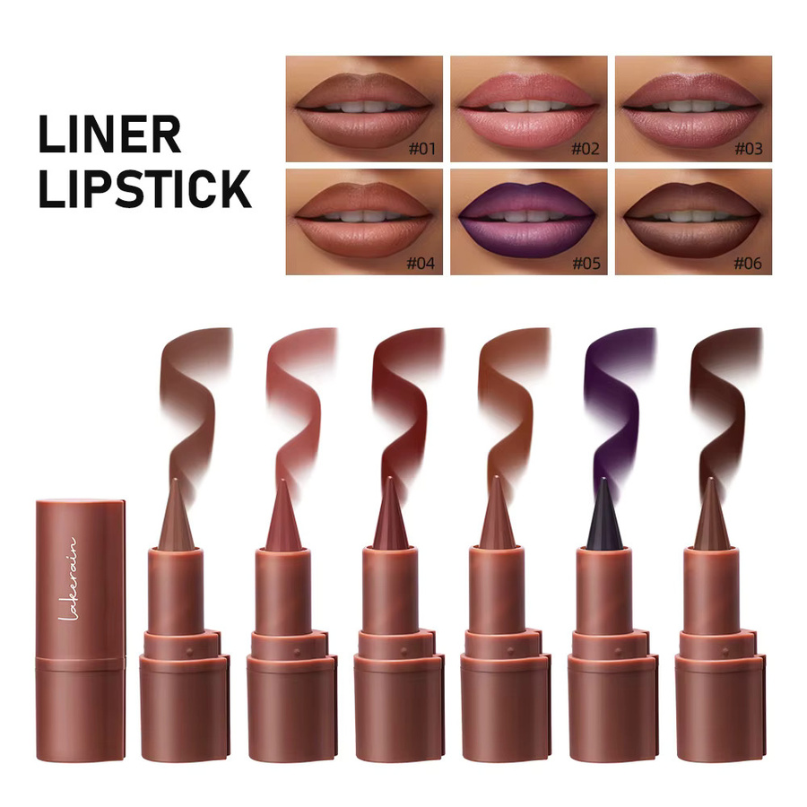 Lakerain Lipliner, Matt, Schwarz Braun - Bild 3
