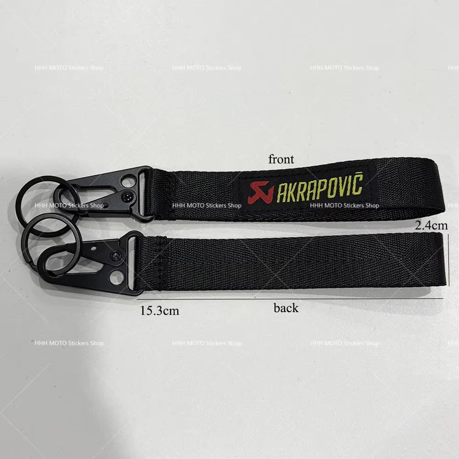 Akrapovic Schlüsselanhänger, dreifarbig, Unisex - Bild 4