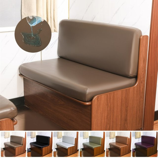 WANERQU Sitzbezüge aus PU Leder für RV Dinette Sitze, wasserdicht und elastisch, Sofa Schonbezug für Camper und Auto - Bild 1