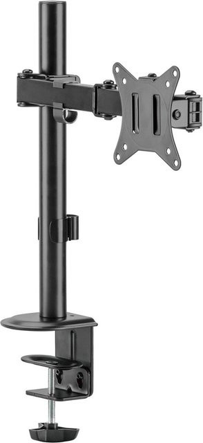 Silver Monkey UM-400 Tischhalterung für 17-32 Zoll Monitore mit klappbarem Arm in Schwarz - Bild 1