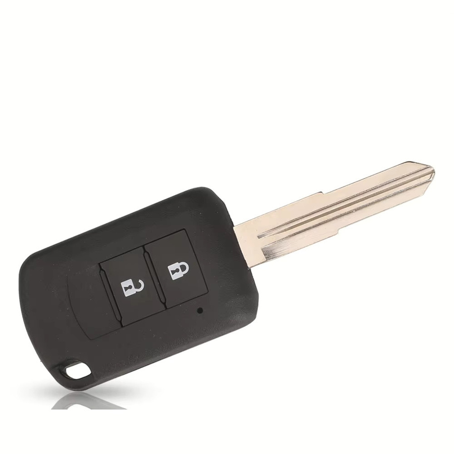 Jingyuqin Auto Remote Key Shell Ersatzgehäuse für Mitsubishi Eclipse Outlander Mirage Lancer mit 2 Tasten in Schwarz - Bild 2