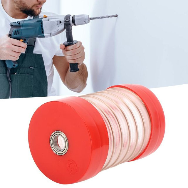 TOMTOP FCM110 Elektrische Hammer Staubschutzhaube in Rot - Bild 1