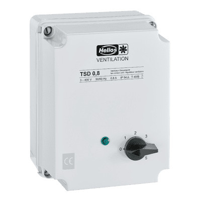 Helios TSD 3,0 Trafo-Drehzahlsteller 3-PH 3,0 A in Weiß - 01502 - Bild 1