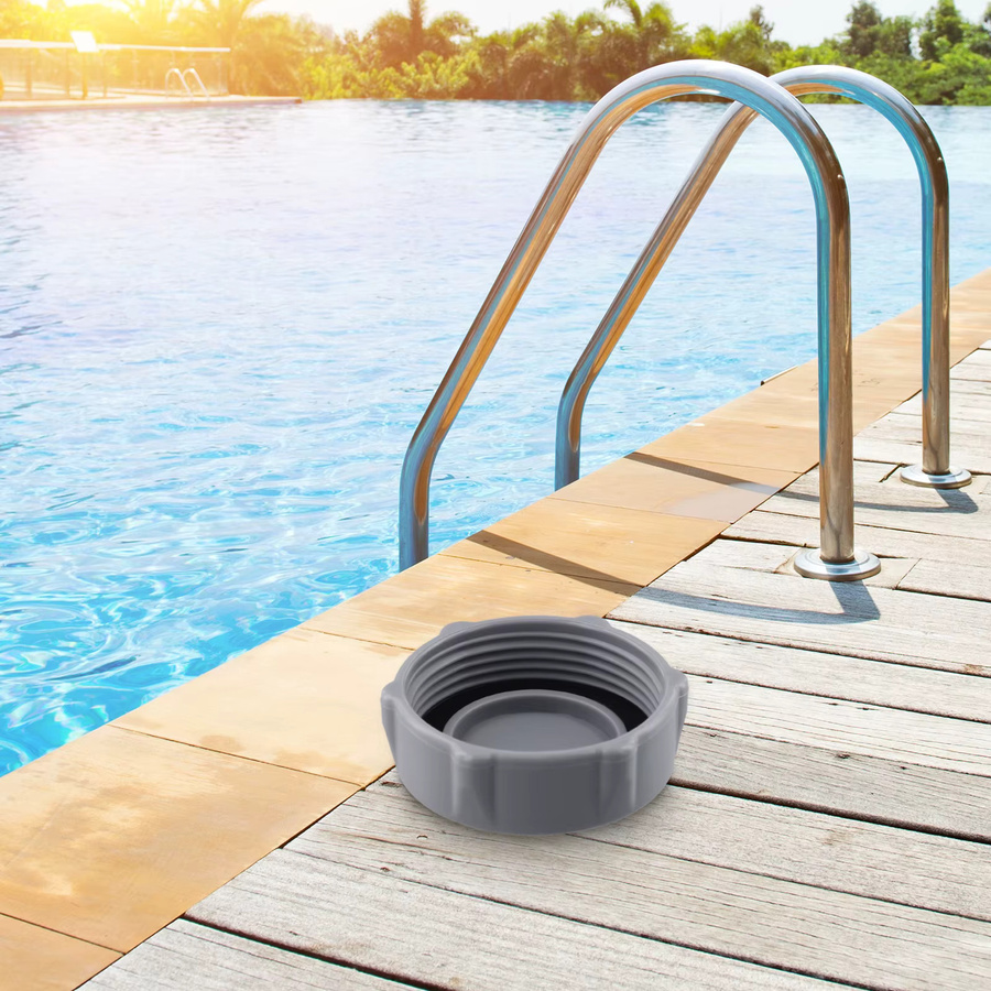LEENKEA Ersatzteil Ablauf Ventil Kappe Grau für Outdoor Pool und Spa P6H1158ASS16 - Bild 3