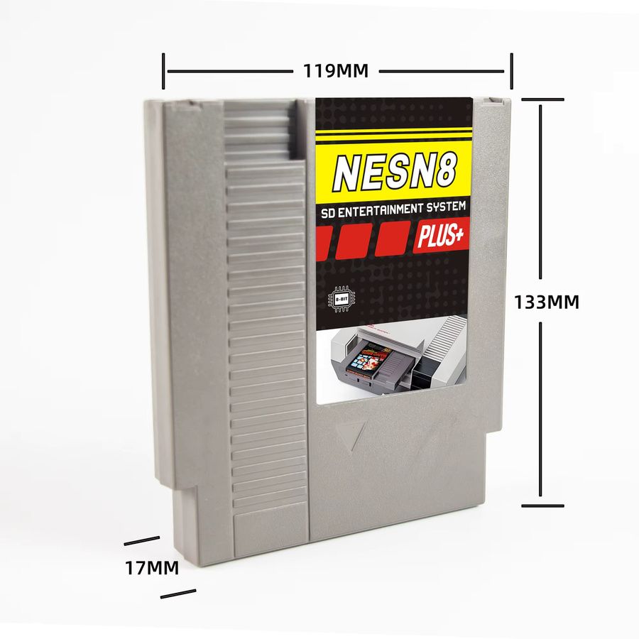 REMANK N8 Patrone NESN8 Plus N8 für NES Videospielkonsole mit neuer Shell - Bild 2