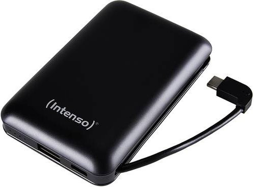 Intenso XC10000 Powerbank 10000 mAh Schwarz mit USB-A und USB-C sowie Statusanzeige - Bild 3