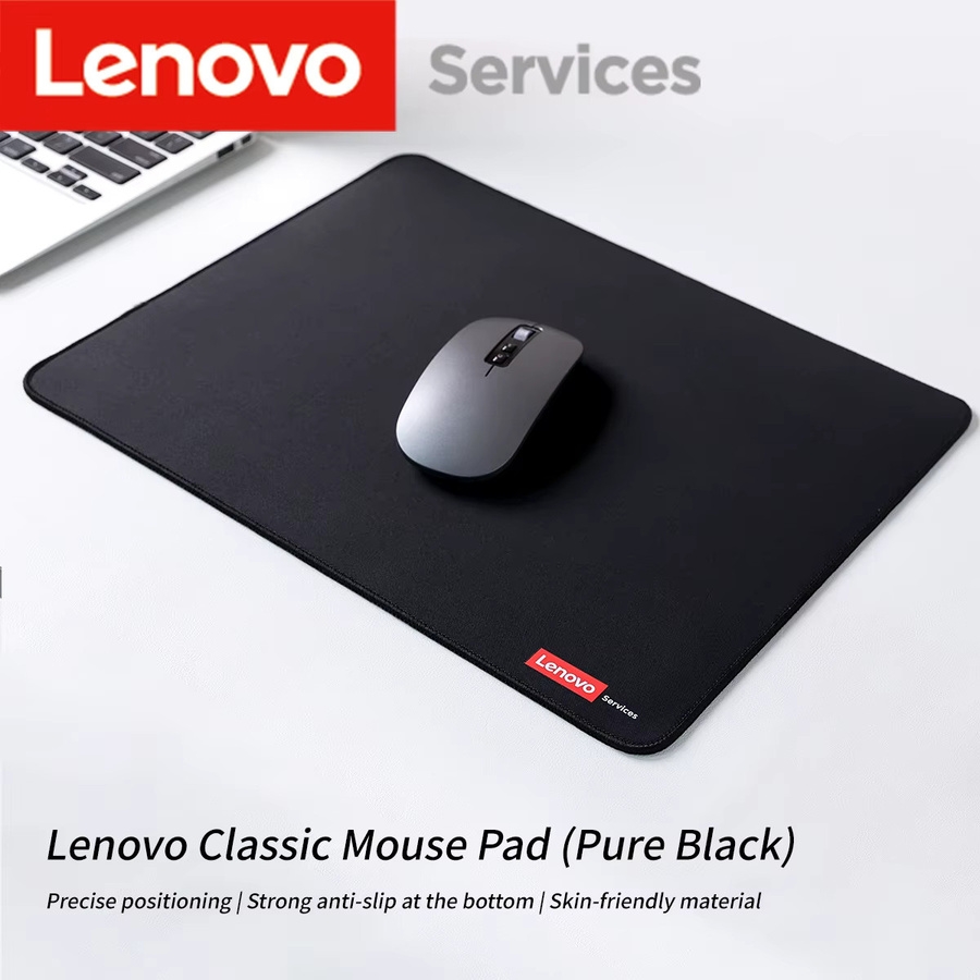 Lenovo E-Sports Gaming-Mauspad in Schwarz, extra dick und schmutzabweisend als Schreibtischunterlage für Computer und Tastaturen - Bild 2