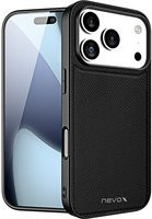 Nevox StyleShell NYLO Handyhülle für iPhone 17 Pro in Schwarz - Bild 1